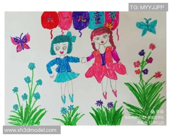 小学生用画笔描绘心中的足球明星展现梦想与激情